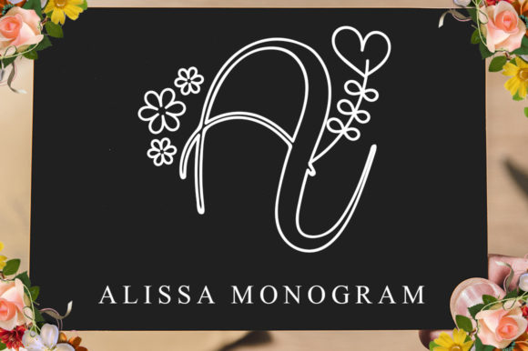 Alissa Monogram Font: A Love Letter to Better Brand Typography