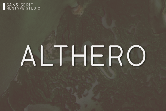 Althero: A Refined Sans Serif Typeface for Editorial Design
