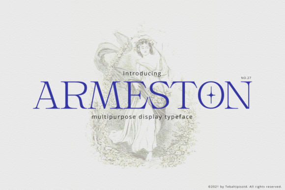 Armeston: A Stylish Typeface for Makers and Creatives