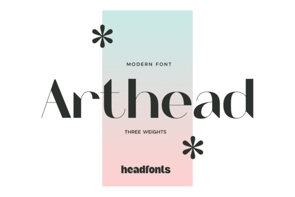Arthead: A Premium Sans Serif Font for Strong Campaign Typography