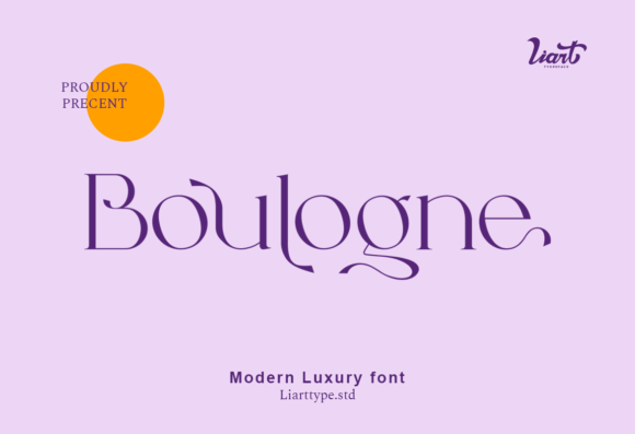 Boulogne Font: A Delicate Serif for Editorial Elegance