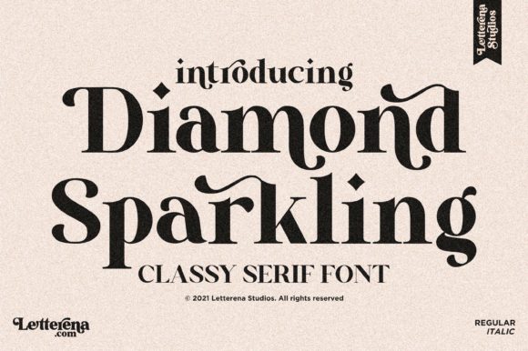 Diamond Sparkling: The Typeface That Elevates Campaigns