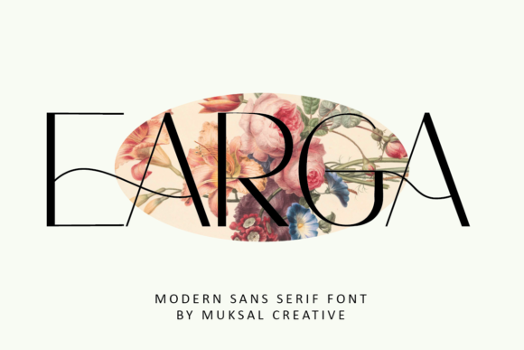 Earga: A Modern Typeface for Editorial Elegance