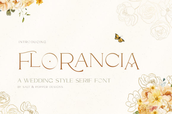 Florancia Font: A Delicate Typeface for Digital Design