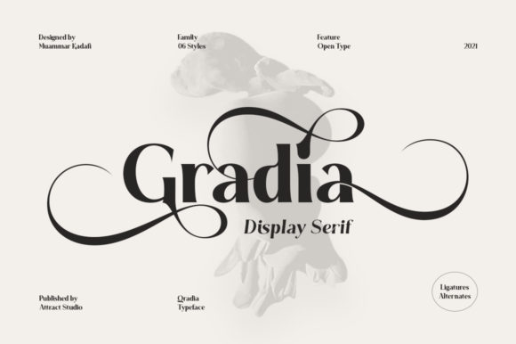 Gradia Font: Elevate Your Web Design with Slab Serif Elegance
