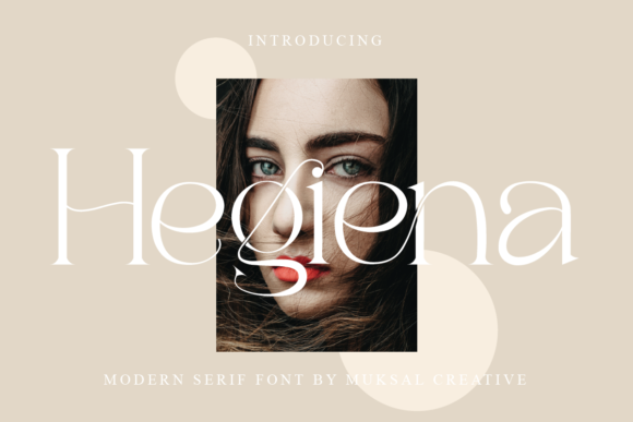 Hegiena Font: Elegance for Every Craft Project
