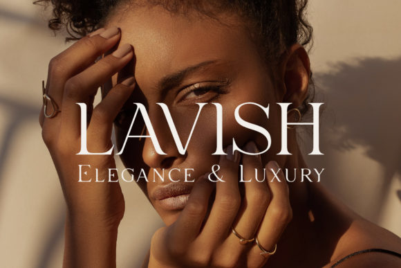 Lavish Typeface for Powerful Brand and Marketing Design