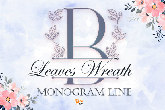 Leaves Wreath Font: A Fresh Touch for Your Web Design Projects