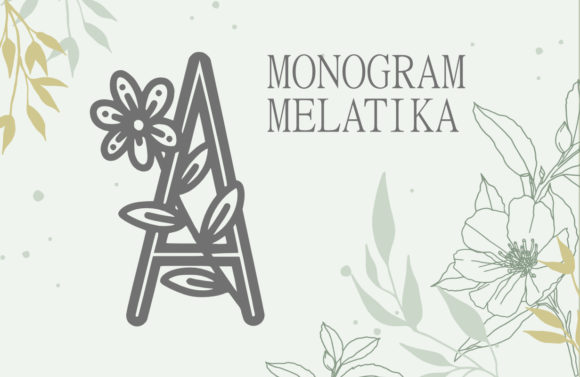 Monogram Melatika: A Decorative Typeface for Authentic Branding