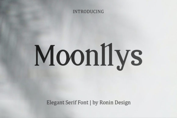 Moonllys: A Typeface That Elevates Campaign Visuals