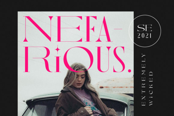 Nefarious Font: A Polished Addition to Your Branding Toolkit