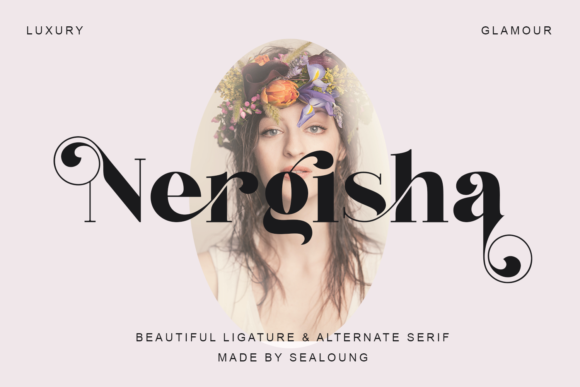 Nergisha: A Serif Font for Professional Branding