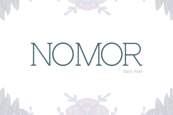 Nomor: A Typeface That Brings Your Handmade Creations to Life
