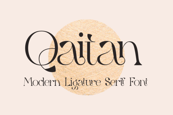 Qaitan Font: A Stylish Typeface for Professional Branding