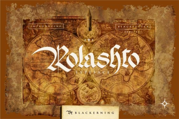 Rolashto: A Premium Blackletter Font for Makers and Creatives