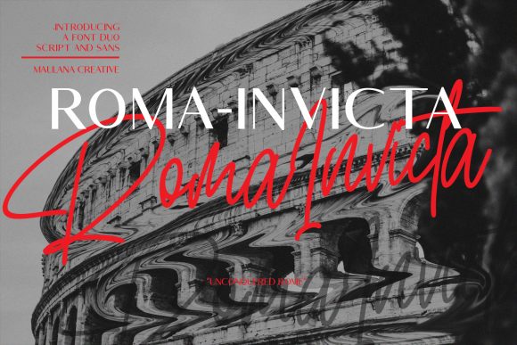 Roma Invicta Font Review: A Premium Typeface for Creative Branding