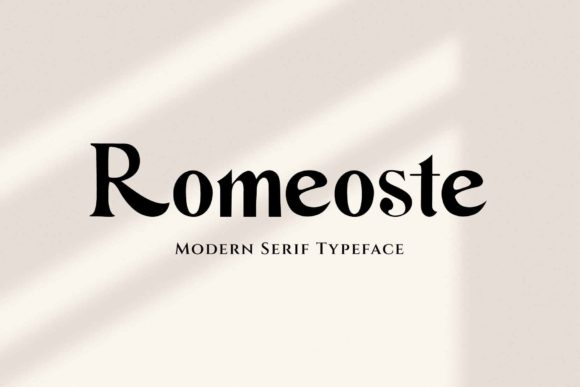 Romeoste Font: A Typography Game-Changer for Small Businesses