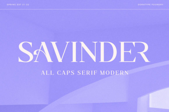 Savinder Serif Font for Beautiful, Readable Craft Projects