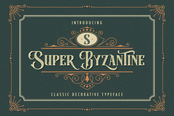 Super Byzantine: A Bold Font with a Rich Legacy