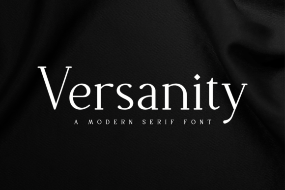 Versanity: The Serif Typeface That Elevates Your Campaigns