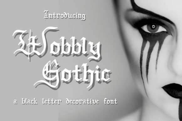 Wobbly Gothic: A Premium Blackletter Typeface for Editorial Design